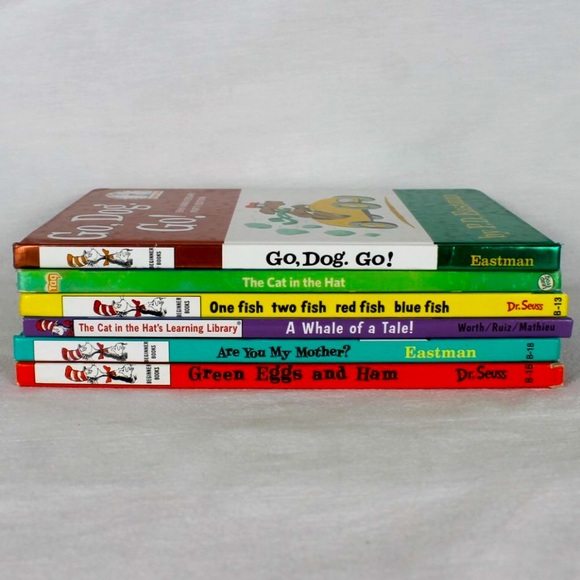 Dr. Seuss 6 Books - I Can Read It Children’s Beginner Books Random- HC- LN -VG - Picture 2 of 8